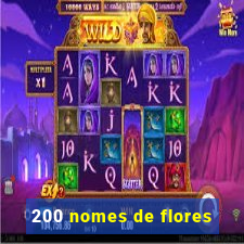 200 nomes de flores